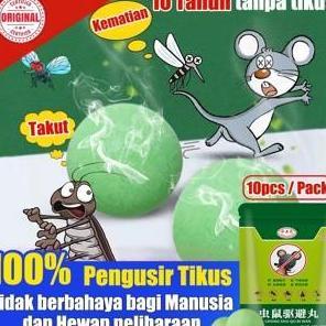 MENDA Anti Tikus Mobil Pengusir Tikus Pil Kamper Kapur Barus 10pcs/pack