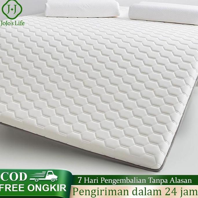 APX Kasur komposit spons lateks, kasur spons lateks ergonomis, kekerasan dan kelembutan sedang 80x19