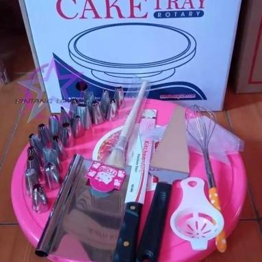 Paket Dekorasi Kue Ulang Tahun / Paket Dekorasi Kue Pernikahan ( Set Ff ) Terlaris