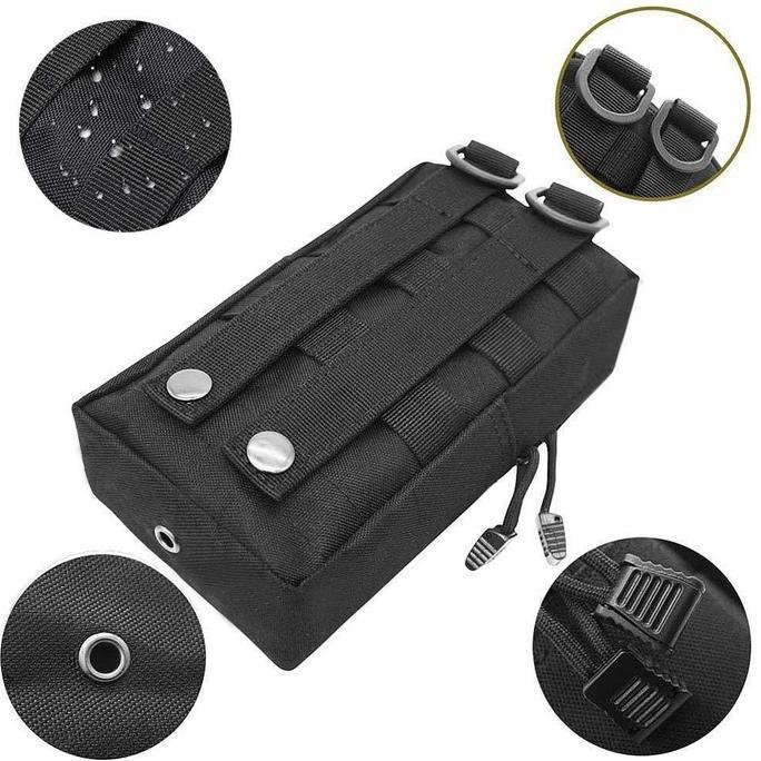 Tas Pinggang Medis Army Tactical Fanny 600D Nilon Militer Pack