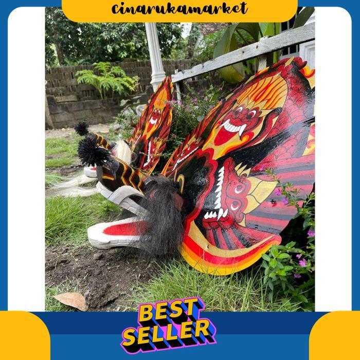 Mainan Tradisional Barongan Telon|Barongan Devil|Barongan Anak|Barongan Dewasa|Barongan Kayu|