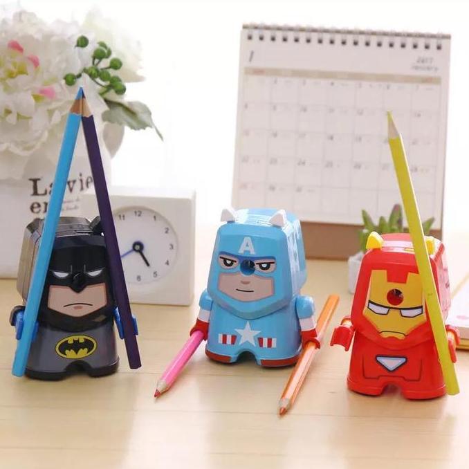 Rautan Duduk Super Heroes ALAT TULIS SENANG