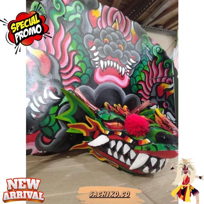 Termurah Barongan Kayu Anak / Barongan Caplok Kayu / Barongan Anak Caplok Kayu Murah / Baraongan Kay