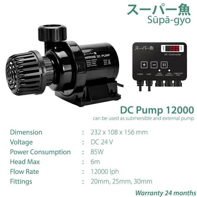 Murah Supagyo 12000 Dc Return Pump