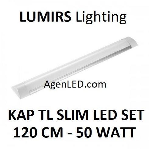 Lichtx- Lumirs Lampu Tl Led Slim 50W 120Cm Kap T8 T5 50 W Watt Neon 120 Cm S3