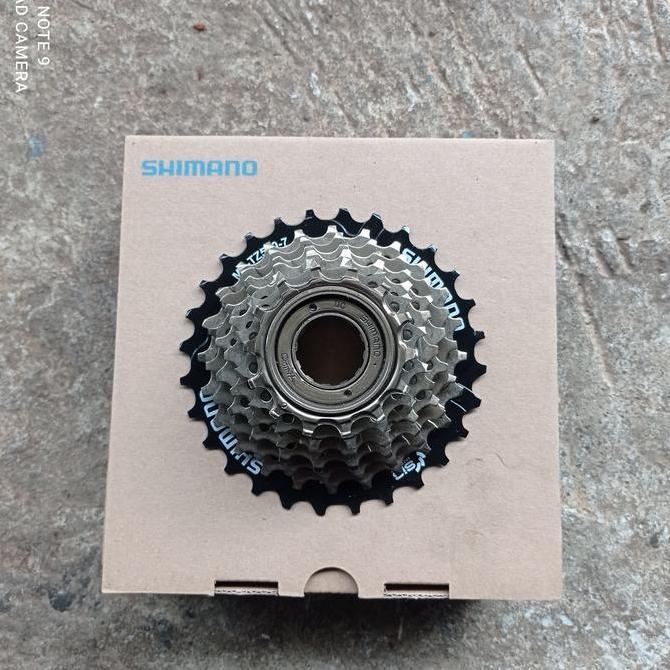 freewheel sprocket shimano original 7sp 7speed 7 speed TZ500 14-28T ulir drat