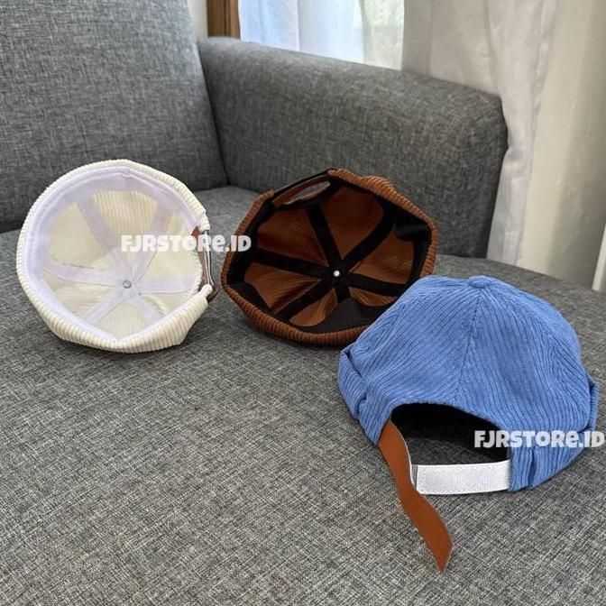 Topi Peci Uas Miki Hat Anak Laki Laki Bahan CORDUROY Usia 8 Bulan - 8 Tahun