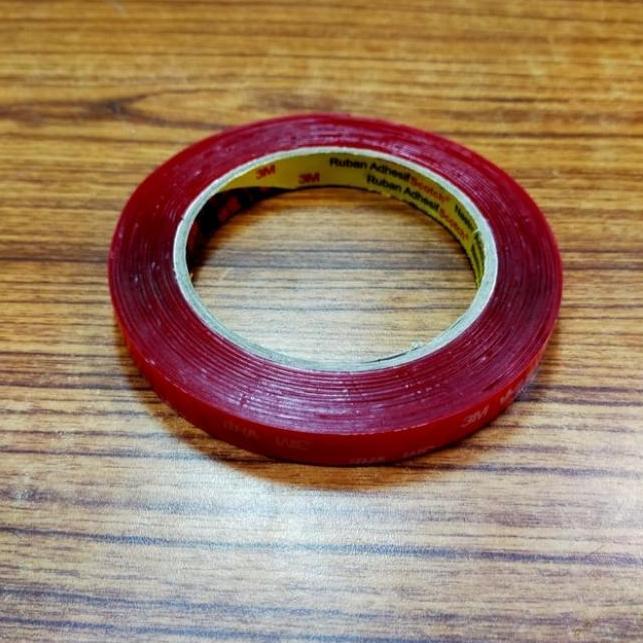 Double Tape 3m 4910 Clear Ukuran 10mmx4,5M Tape Bening VHB 4910