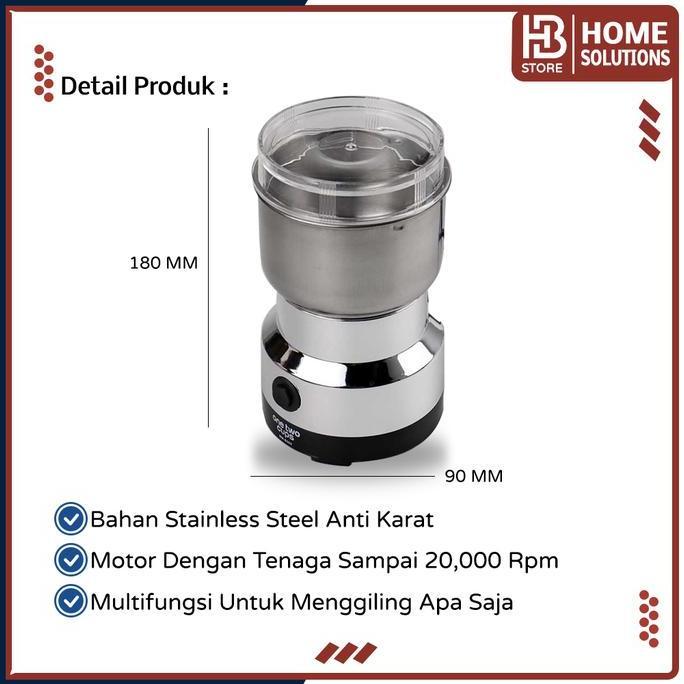 Mesin Penggiling Gilingan Blender Penghalus Bumbu Dapur Grinder Kopi