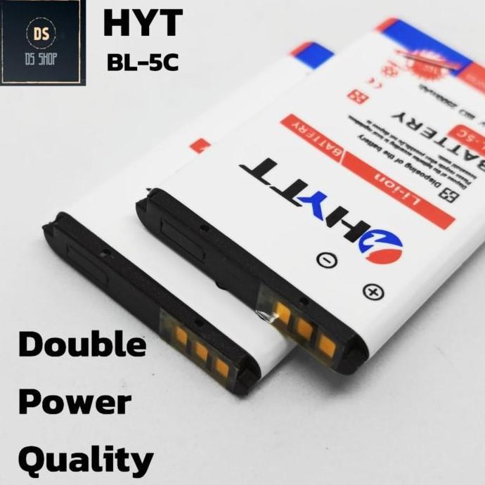 Baterai HP Nokia BL-5C BL5C BL 5C Double Power