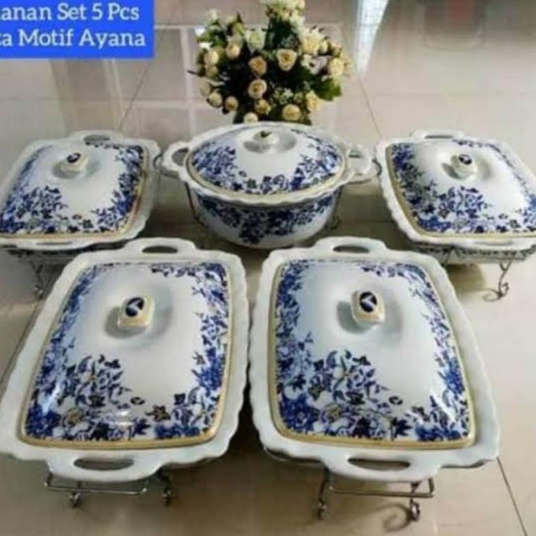 TERBARU 2026 Prasmanan Set Wadah Saji Vicenza Ayana