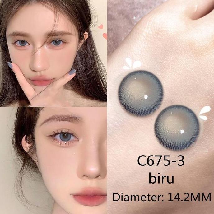 Occhio- (Cod)14Mmsoftlens 1 Pair Color Contact Lens Diameter 14.5 -16Mm 15Mm Contact Lens Dubai Cont