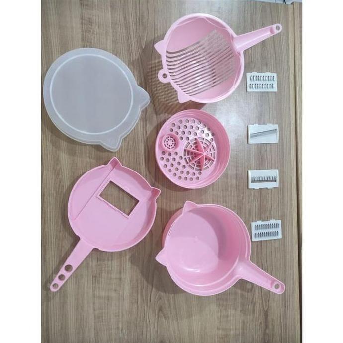 Pemotong Sayur Parutan Sayur Kentang Serbaguna Mandoline Slicer Nicer Terlaris
