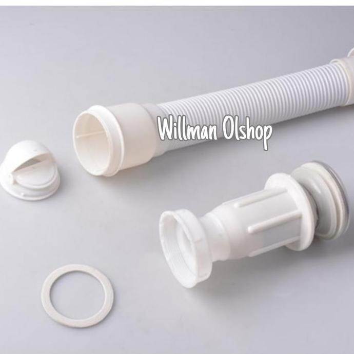 Bagno- Sifon Wastafel Fleksibel Afur Wastafel Pembuangan Wastafel