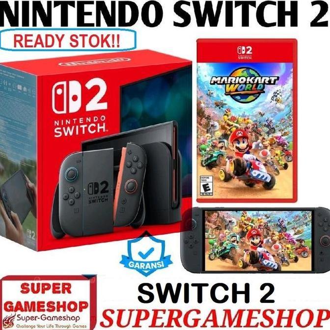 SWITCH 2 NINTENDO SWITCH 2 CONSOLE SWITCH 2 NINTENDO SWITCH2 CONSOLE SWITCH 2 ORIGINAL DAN TERPERCAY