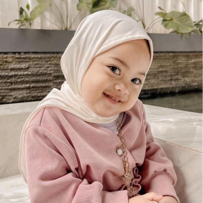 Otokonoko- Hijab Anak Instan Segitiga 1-12 Tahun Spandex Jersey Premium Pashmina Kerudung Jilbab Pas