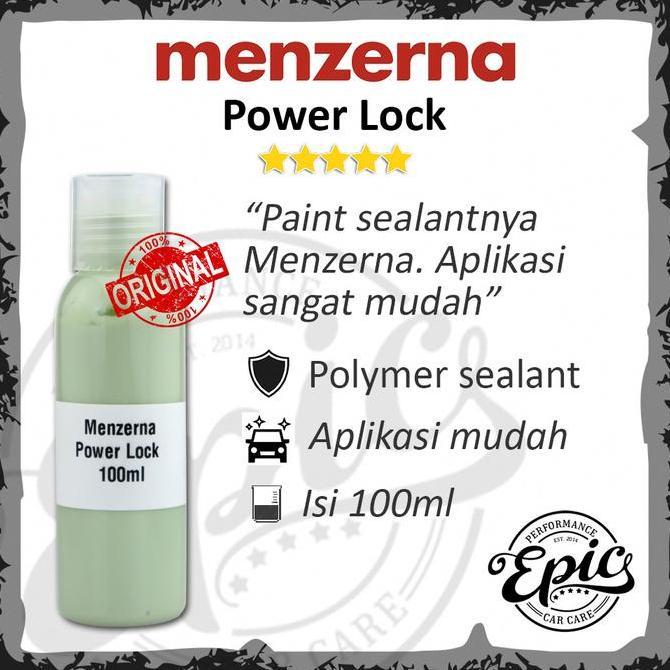 Paint Sealant Mobil Menzerna Power Lock 100ml Repack Menzerna