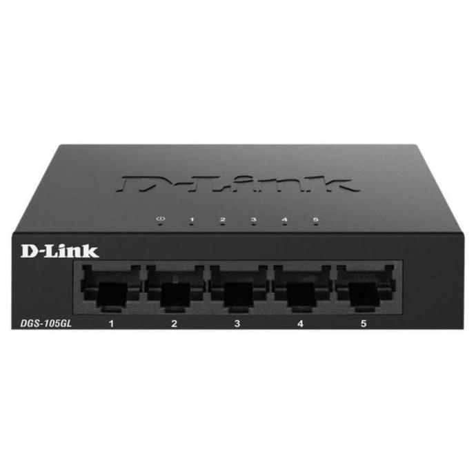 Ready D-LINK DGS-105GL 5 PORT GIGABIT SWITCH METAL CASE DGS 105GL