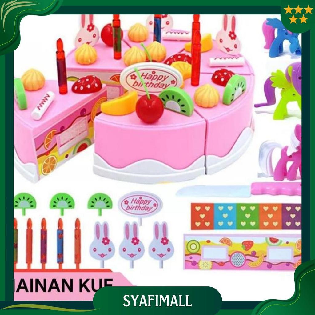 Mainan kue tart ulang tahun  mainan kue potong ulang tahun ATPromo