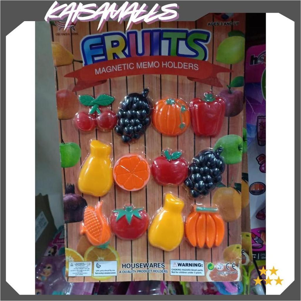 BUAH MAGNET HIASAN KULKAS  BUAH MAGNET BUAH MENEMPEL AT Terbaru