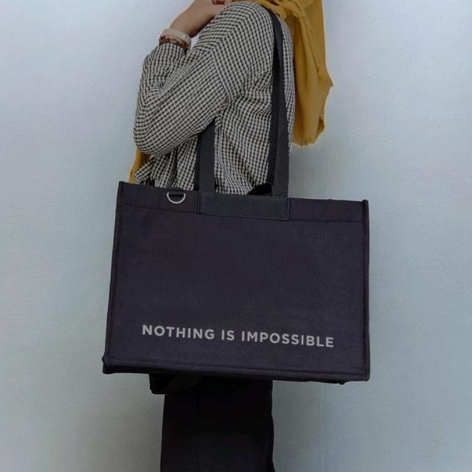 Baggu- Savage Guinevere Pro Tote Bag Sling Bag Kanvas Multifungsi Berkualitas Aesthetic Canvas Toteb