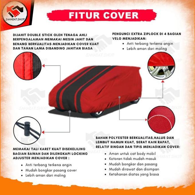 Ready Cover Mobil AVANZA LAMA / Sarung Mobil Toyota AVANZA / Tutup Selimut