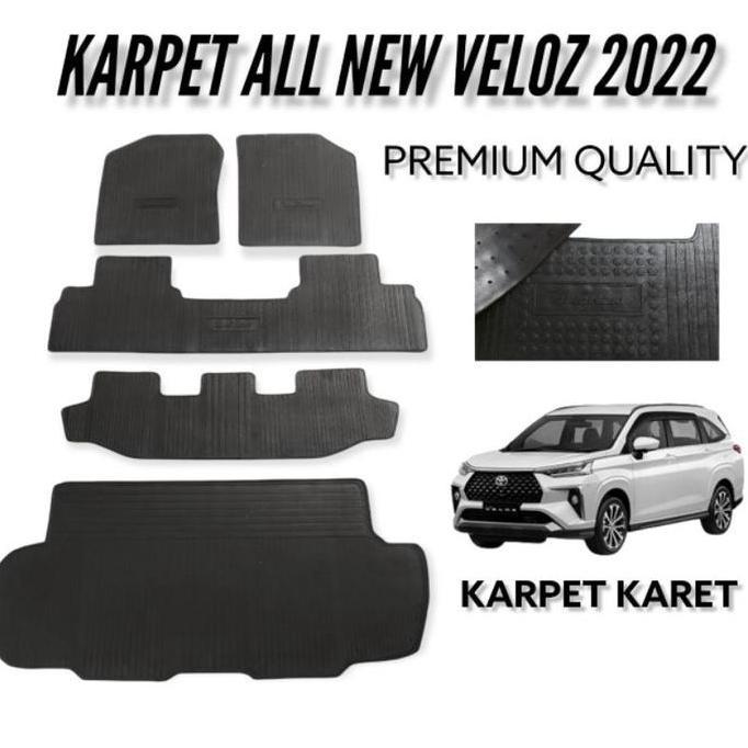 Karpet Karet Veloz 2022 / All New Avanza Veloz 2022 - Sekarang Fullset