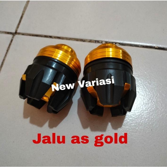 HOT SALE COVER SHOCK DEPAN FULL WARNA HONDA BEAT SCOOPY VARIO 110 125 150 PLUS JALU AS-GOLD **