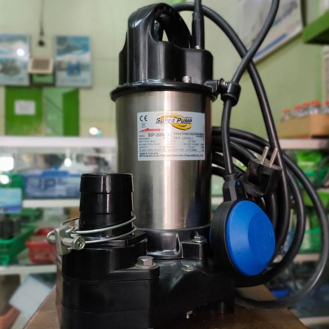 BEBAS ONGKIR - Pompa Mitsubishi / Pompa Celup/ Pompa kolam ikan otomatis SSP-255 SA / SSP-255 S