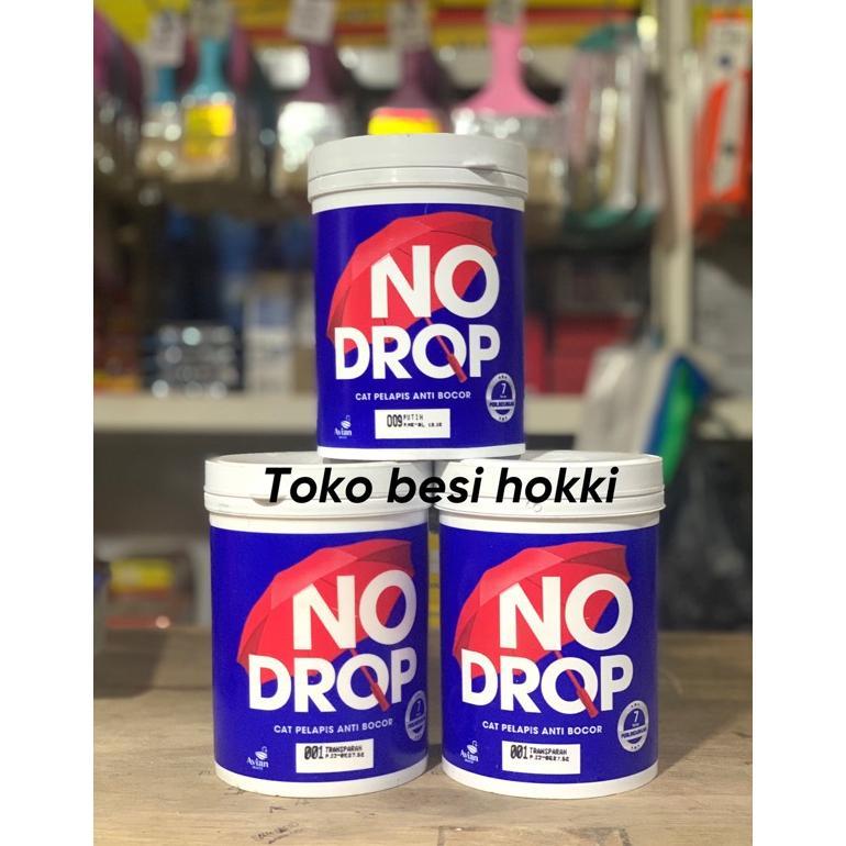 No drop Pelapis Anti Bocor / Cat No Drop (Putih, Transparant, Abu Abu) 1kg