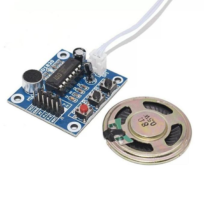 Rwd- Isd1820 Isd 1820 Modul Rekam Suara Sound Voice Recording Module