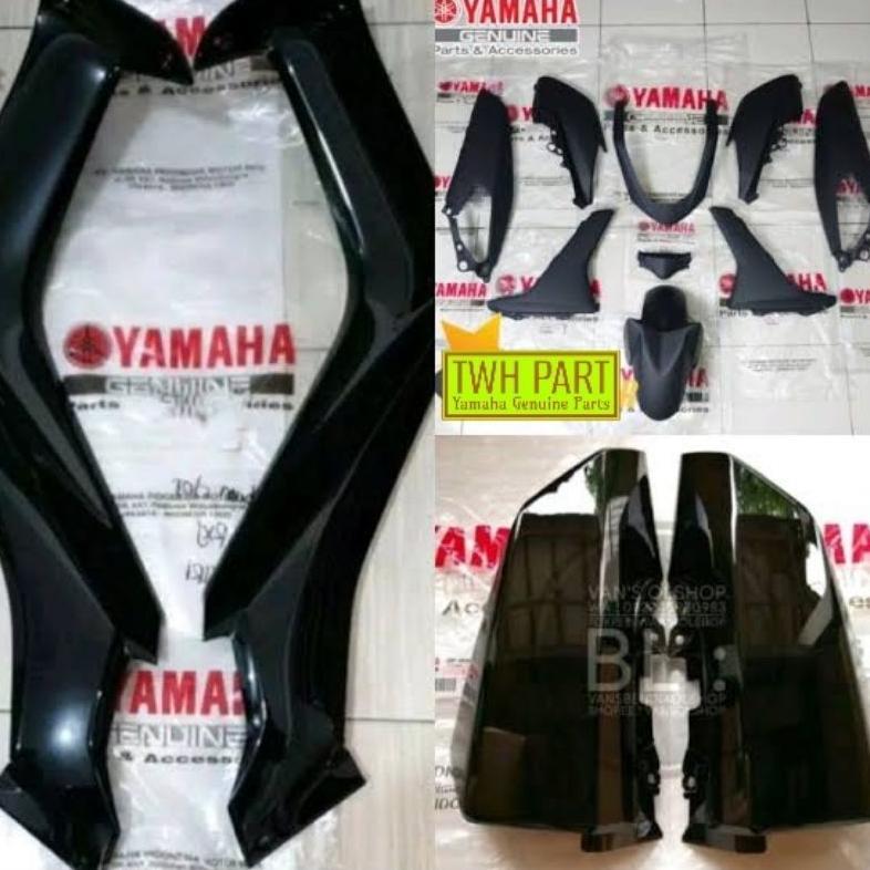 FREE ONGKIR 100%ORI Paket Full Set Body Halus NMax Old Hitam Doff (13 Pcs) **