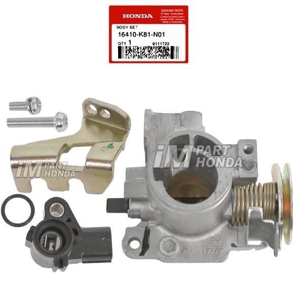 INSTAN [16410-K81-N01] THROTTLE BODY / TROTOL BODI SENSOR TPS BEAT FI ESP / POP / STREET - SCOOPY - 