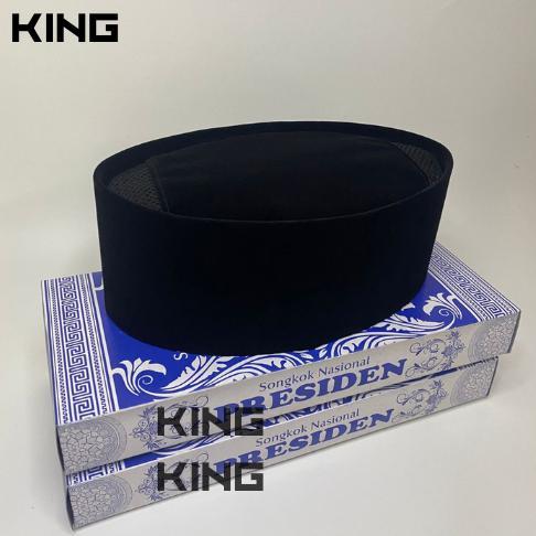 Terlaris Peci Songkok Ac Hitam Polos Bludru Halus Songkok Nasional