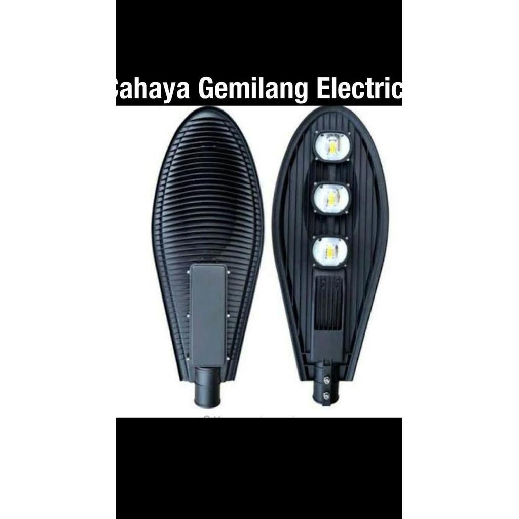 Promo Lampu Pju Led Cobra 150 Watt 3 Mata Cob (Lensa) Lampu Jalan Cobra 150W