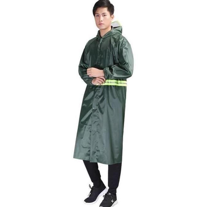 NEW JAS HUJAN TERUSAN PONCHO PREMIUM DEWASA TEBAL BAHAN PARASUT ANTI AIR ORI