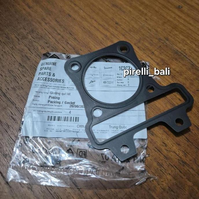 Packing Gasket Cylinder Head Vespa Piaggio Zip 100 Original Piaggio