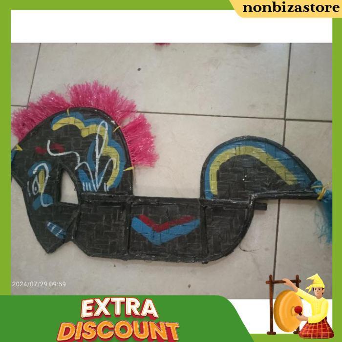 Grosir Mainan Jaranan Anak/ Harga Grosir Bisa Cod/Pengrajin Kuda Lumping Murah/Kuda Kepang Anak/Jara