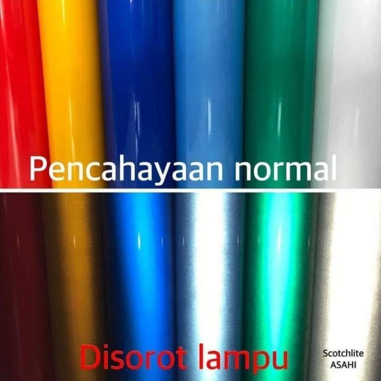 (COD) REFLECTIVE SHEETING REFLEKTIF STIKER STICKER ASAHI 60CM X 100CM
