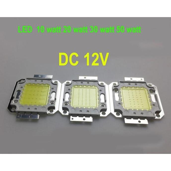 Led Dc 12V Warm White 10W 20W 30W 50W ( 8132)