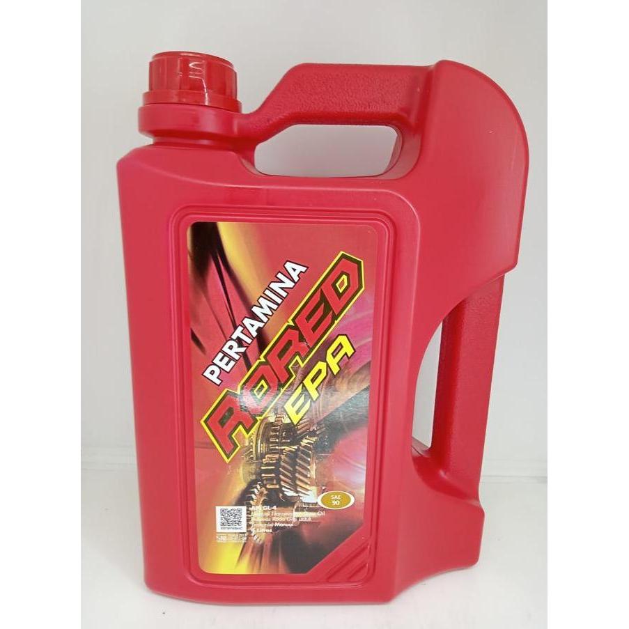 PERTAMINA RORED EPA 90 SAE 90, OLI GARDAN MANUAL & MATIC MOBIL & TRANSMISI KHUSUS MANUAL MOBIL KEMAS