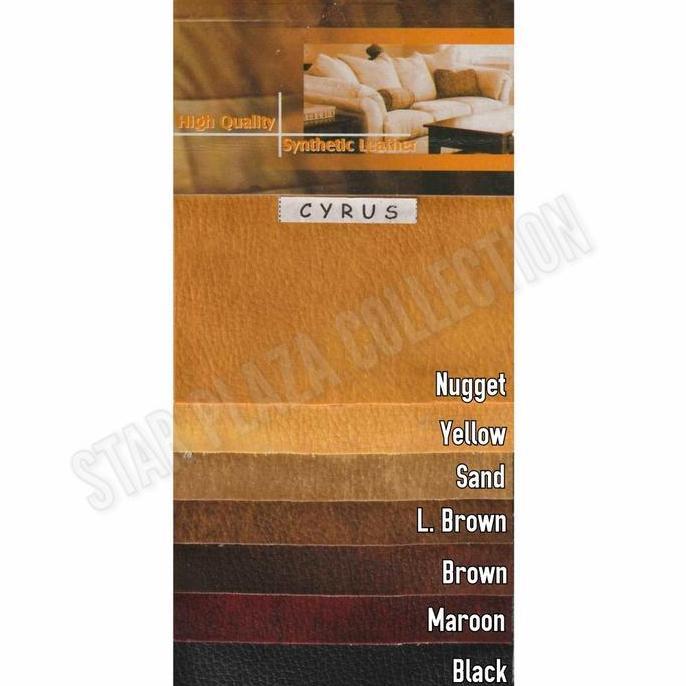 Bahan Kulit Oskar Kain Oscar Sofa / Jok Kursi Tebal Bercak - Cyrus