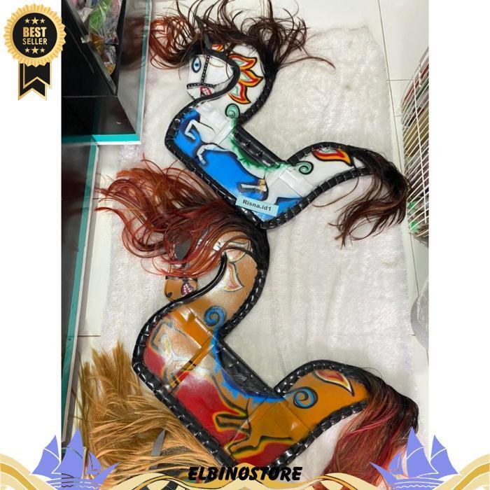 Jaran Kuda Lumping Kesenian Jatilan Bahan Spons Tebal Size P-+85 T55Cm