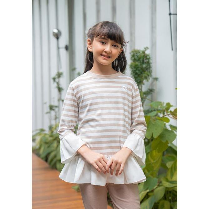 HARGA GROSIR - Klamby - Viola Blouse Kids Sand Storm