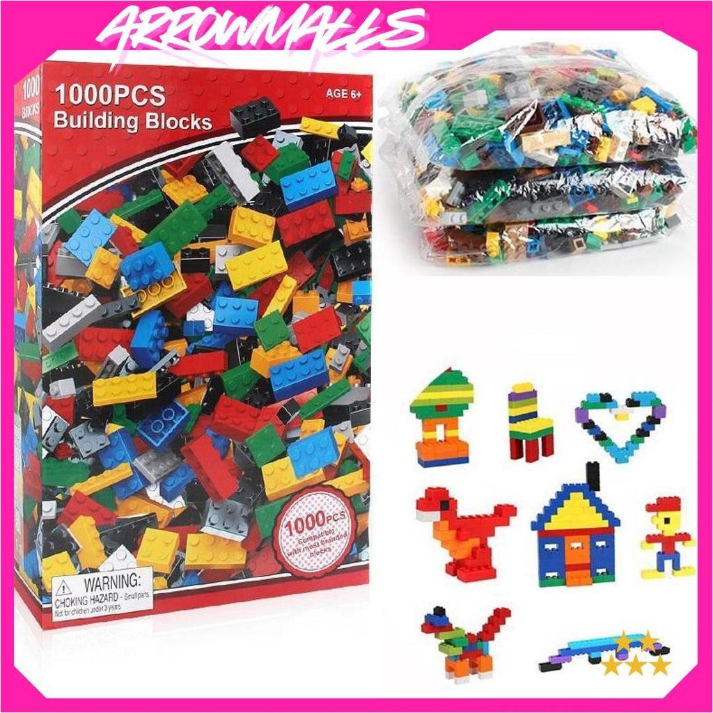 Mainan Anak Brick / Balok 1000pcs / Bulding blocks 1000pcs WDS Terbaru