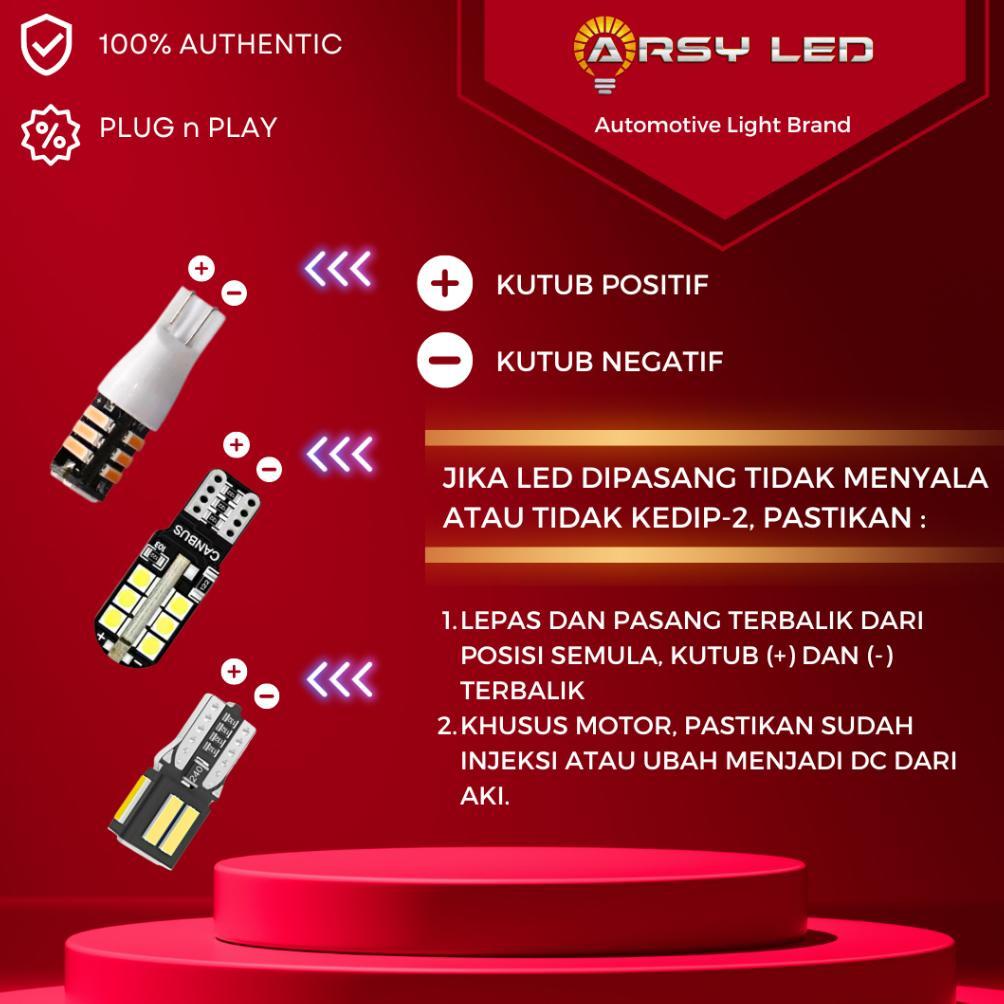 SOLVACONCEPT ARSY LED LAMPU PLAT NOMOR MOTOR BEAT VARIO NMAX AEROX MATIC SALE