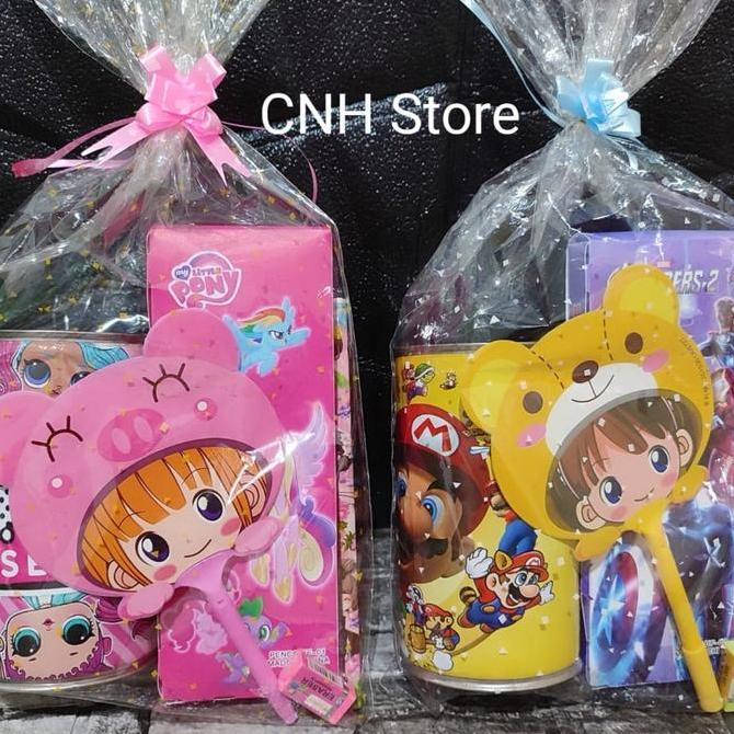 Termurah SOUVENIR ULANG TAHUN ANAK/HAMPERS ULTAH ANAK /BINGKISAN ULTAH ANAK TK