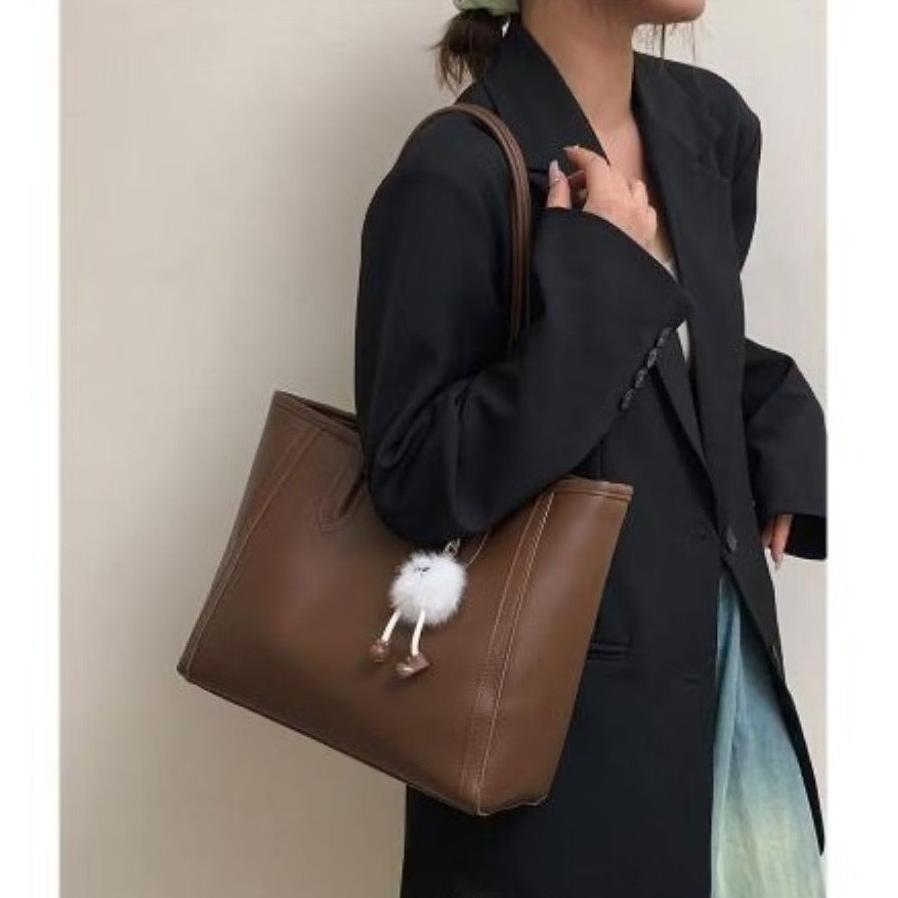 Saless Tas Wanita Tote Kekinian Simple Elegan Muat Banyak