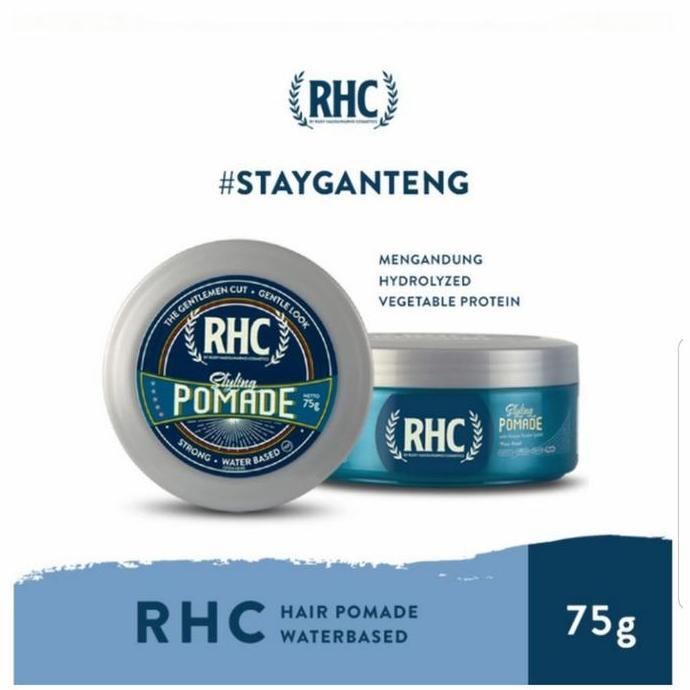 RUDY HADISUWARNO RHC STYLING POMADE STRONG WATER BASED 75 GR Pomade