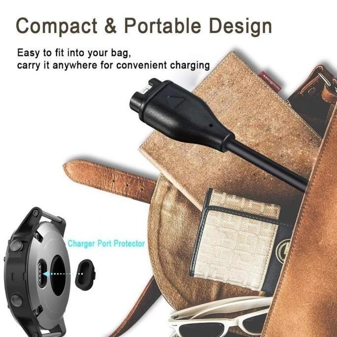 CHARGER CABLE SMART WATCH GARMIN FORERUNNER 45 45S KABEL CASAN JAM